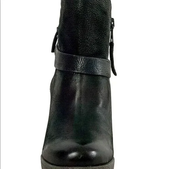 Miz Mooz Naya Women’s Brown Leather Ankle Boot Size 11M - Picture 4 of 7